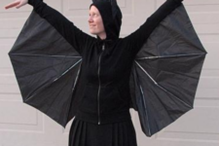 Make a bat mask and costume!
