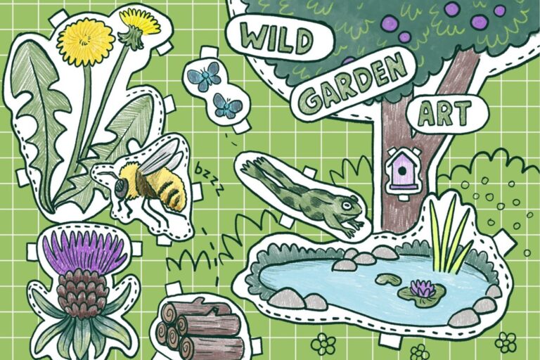 Wild Garden Art Workshop, Thurso, 23 July