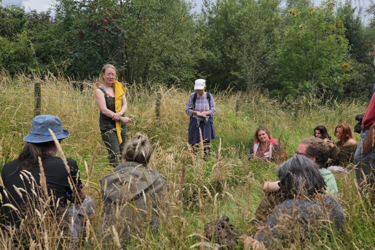 Moths, lichens, dragonflies and dinner: nature connection at Lochhill